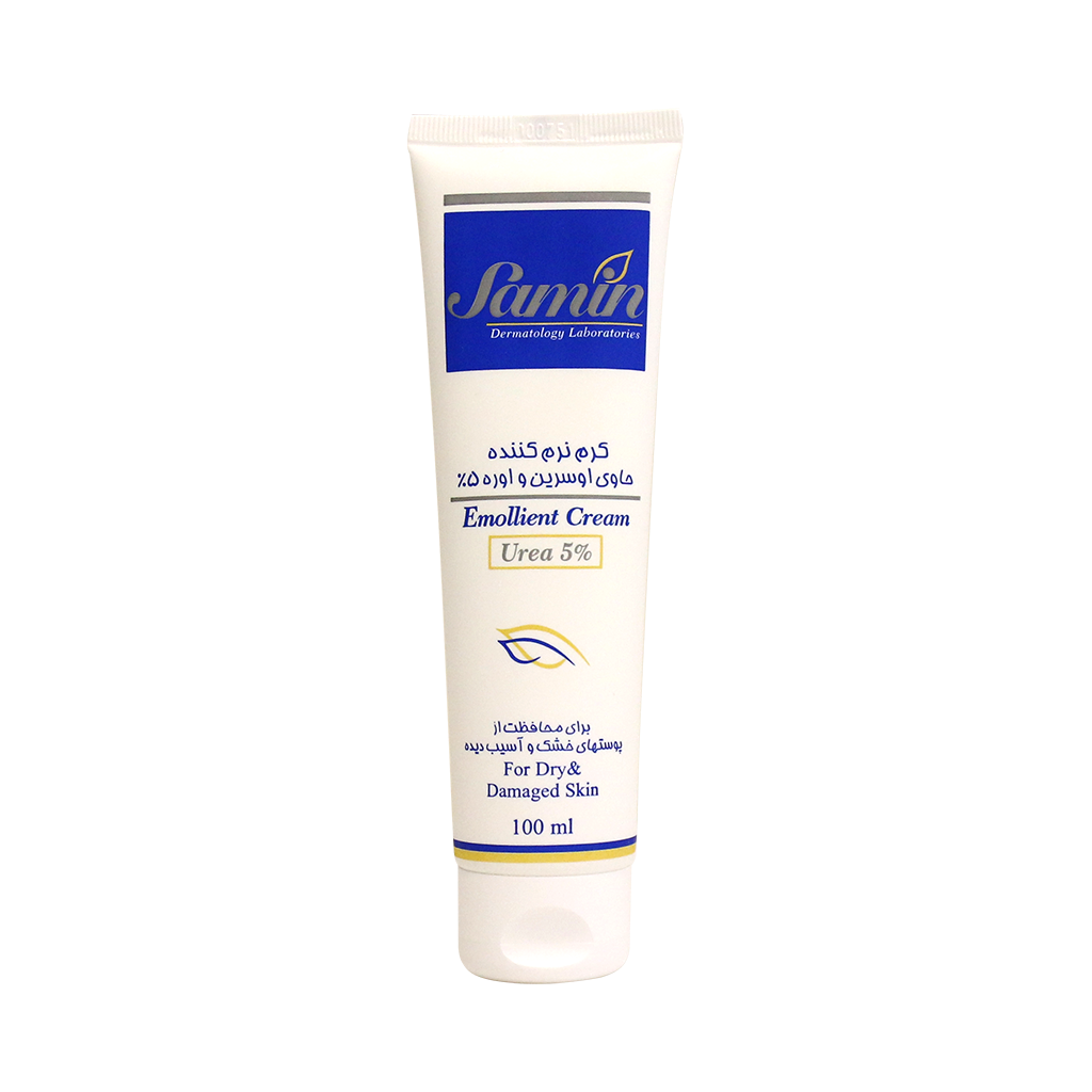 کرم نرم کننده حاوی اوسرین و اوره 5 درصد ثمین EMOLLIENT CREAM UREA 5 SAMIN
