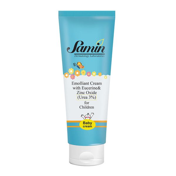 کرم نرم کننده اوسرین واوره 3 درصد کودک ثمین EUCERINE EMOLLIENT AND UREA 3 BABY CREAM SAMIN
