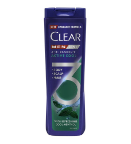 شامپو ضد شوره 3 در 1 کلیر مردانه 200 میل CLEAR 3 IN 1 ANTI DANSRUFF SHAMPOO FOR MEN