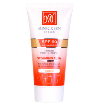 کرم ضد آفتاب رنگی مای با SPF60 مناسب پوست نرمال و خشک حجم 50 میلی لیتر