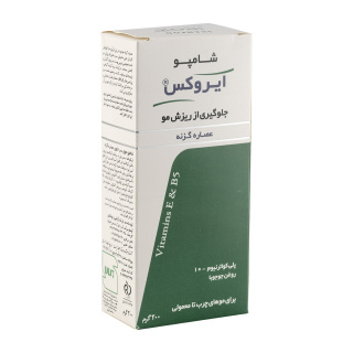 شامپو ضد ریزش مو گزنه ایروکس حجم 200 میلی لیتر